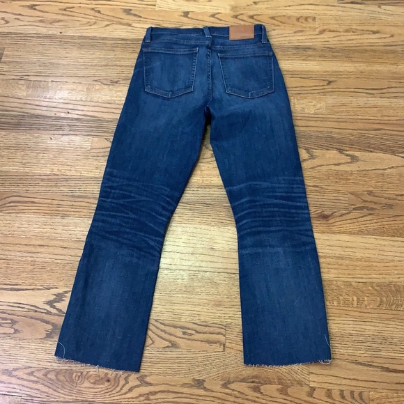 J. Crew High Rise Billie Denim Boot Crop sz: 27 - Picture 6 of 8